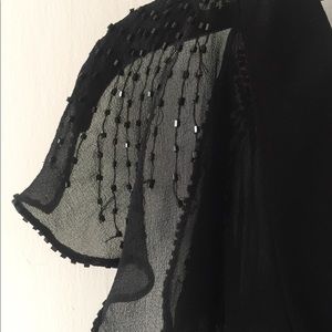 Jones New York Dress, Silk & Beads trim Size 8